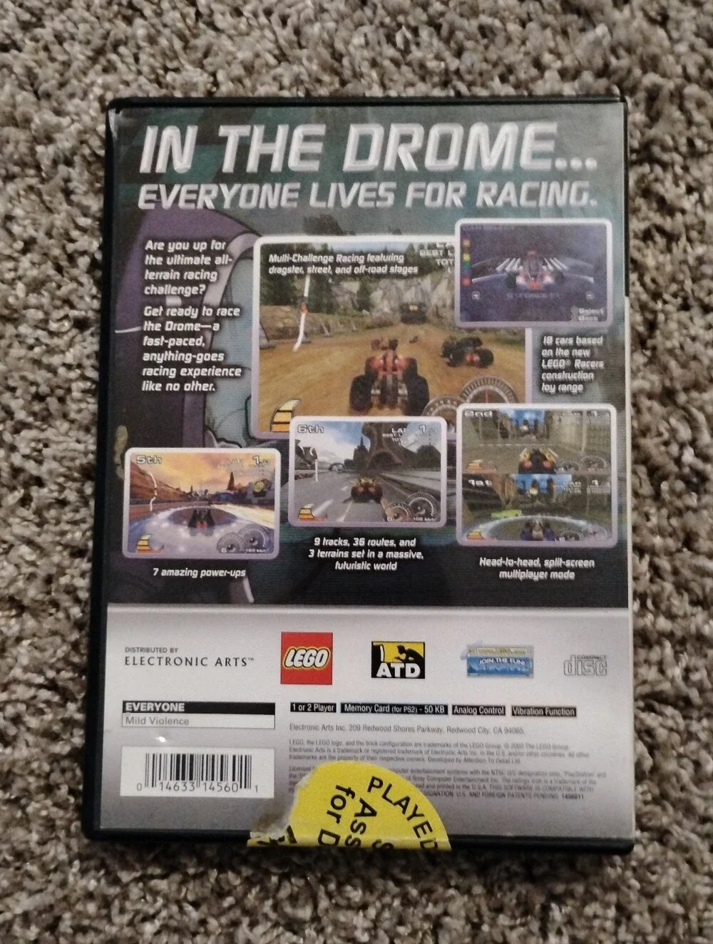 Drome Racers - PlayStation 2 (PS2) - Complete in Box (CIB) w/ Manual
